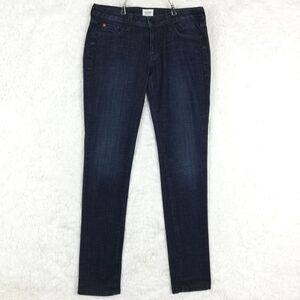 Hudson Womens‎ Jeans Boot Cut Denim Blue Flap Pocket Dark Wash Low Rise 27